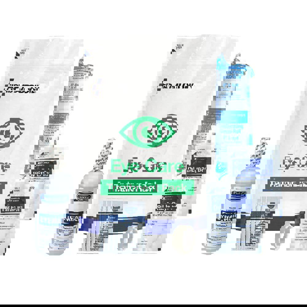 Eye Care Treatment Pack, 10 Pieces, Resealable Plastic Bag